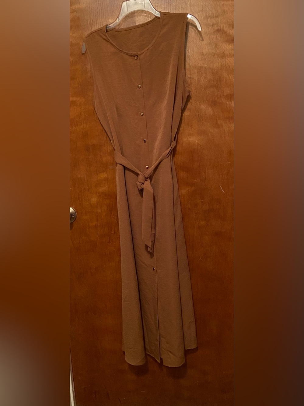 NWOT Brown A-line Dress